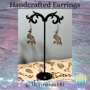 Elegant Silver Handcrafted Earrings